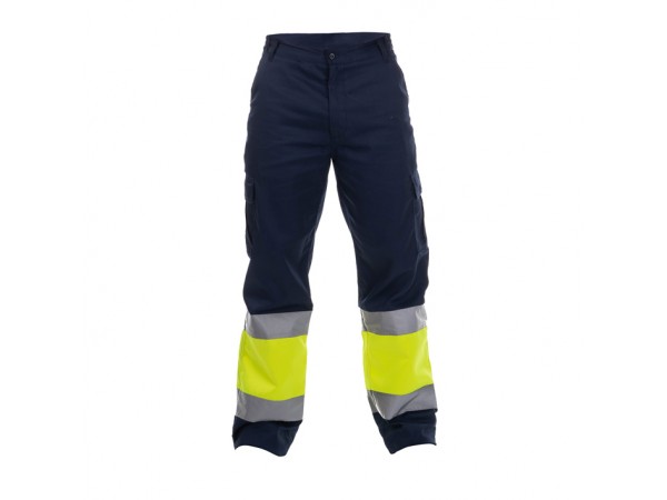 KIRK HV WINTER TROUSERS YELLOW-NAVY